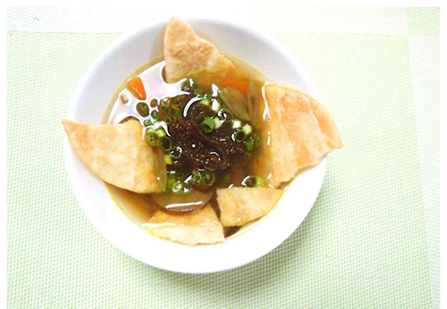 いんざいパリパリスープ～印西の旬の野菜とせんべいのコラボ！～